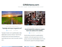 Tablet Screenshot of ciftlikhane.com